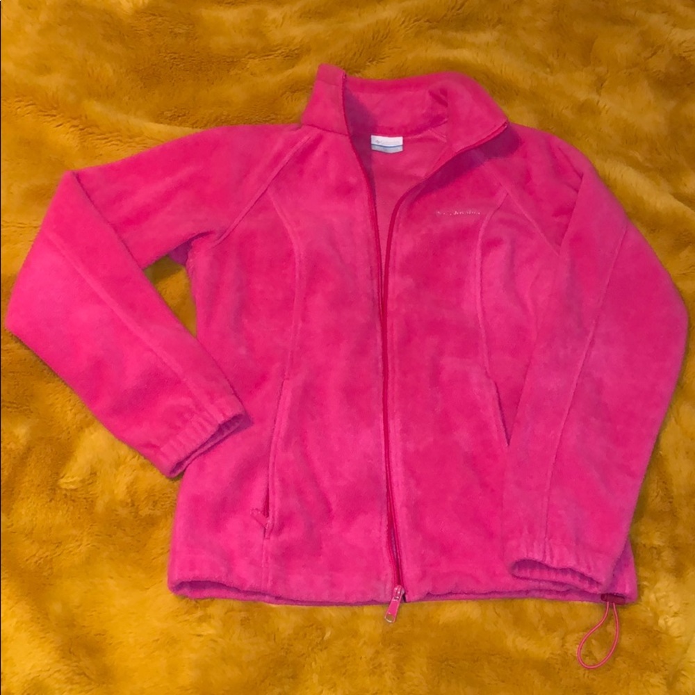 Columbia Benton Springs “Hot Pink” Jacket SZ S